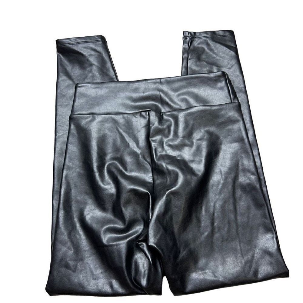 Abercrombie and Fitch faux leather leggings size small